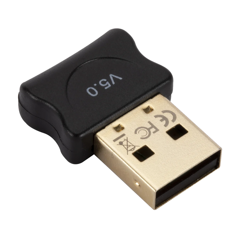 Adaptador Bluetooth 5.0 Sem Fio USB - Receptor e Transmissor de Áudio para Computador e Laptop**